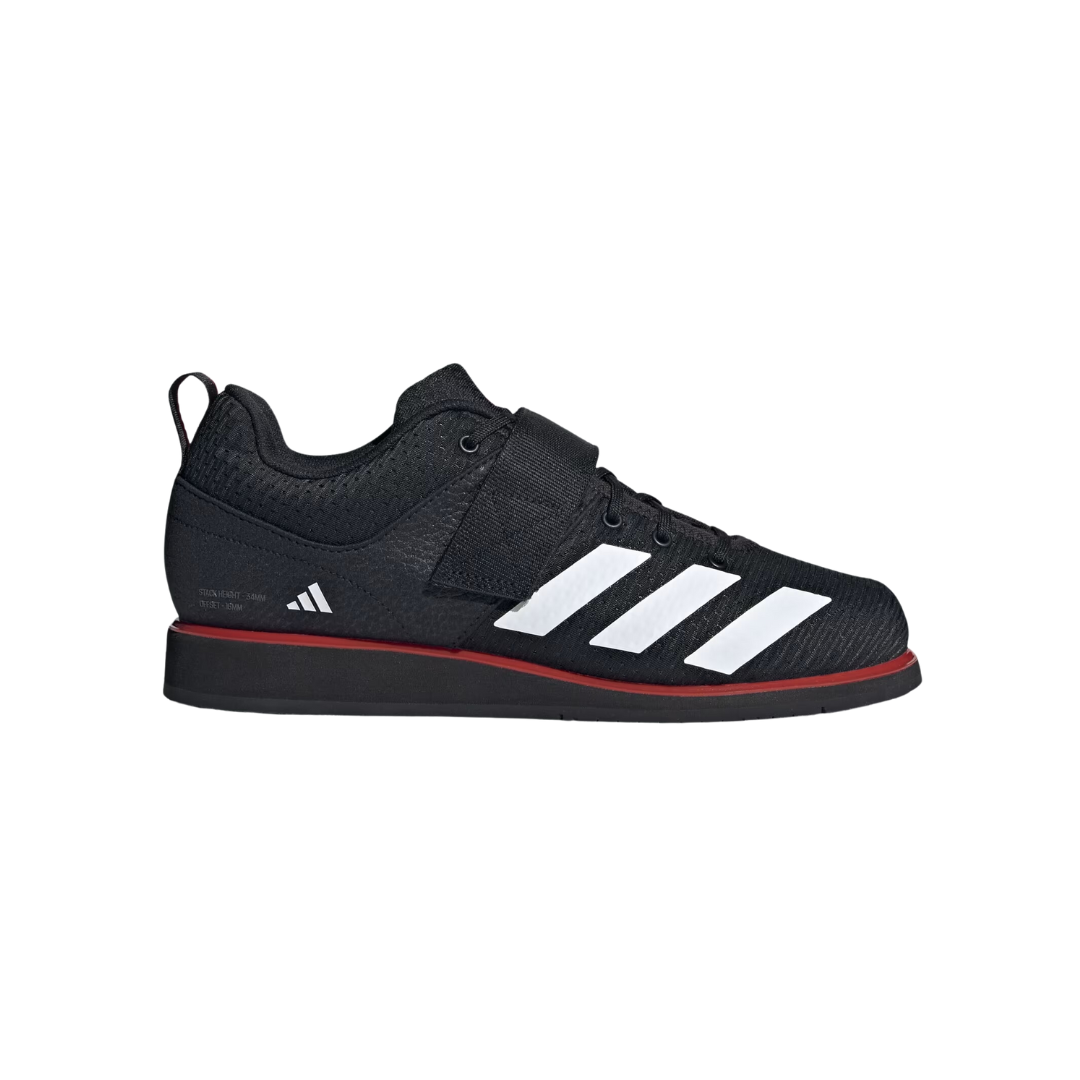 Adidas Powerlift 5 Weightlifting Shoes (Black/Red)