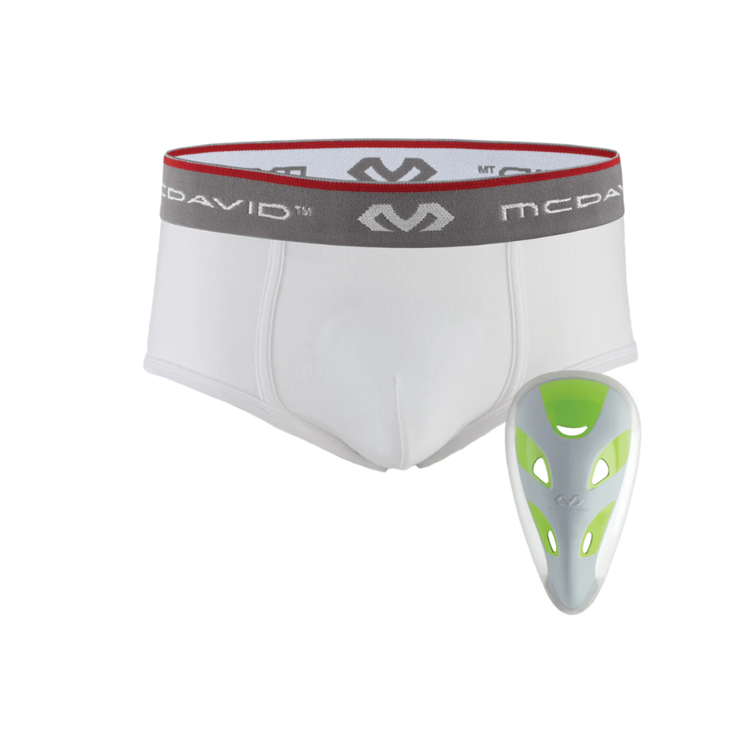 McDavid Youth Brief with Flex Cup (7-12 yrs) Large 25''-27''