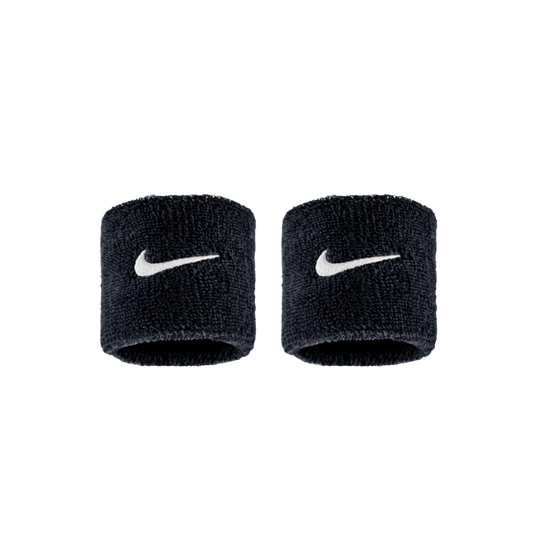 Nike Swoosh Classic Wristbands 2pk (Black)