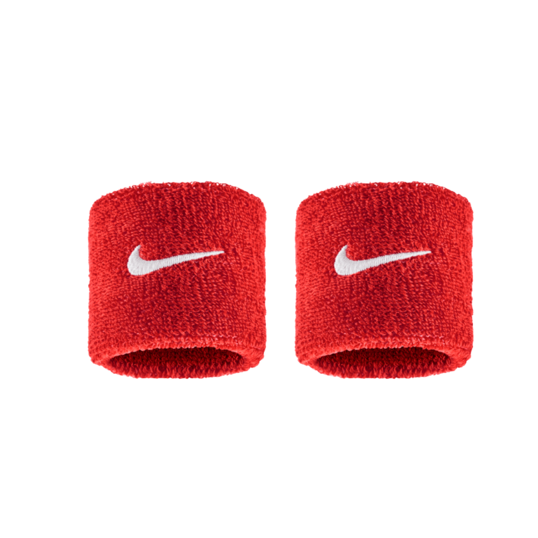 Nike Swoosh Classic Wristbands 2pk (Red)