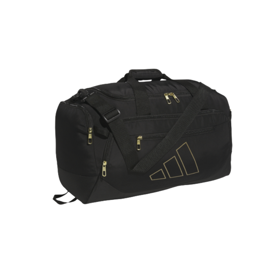 Adidas Defender Small Duffel (Black/Gold)