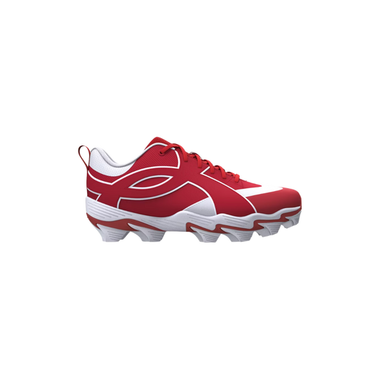 Under Armour Youth Leadoff Icon Low RM Rubber (Red)