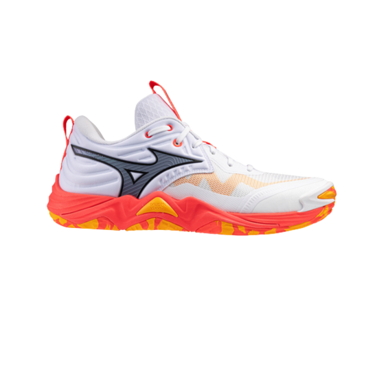 Mizuno Wave Momentum 4 Elite Unisex (White/Orange/Yellow)