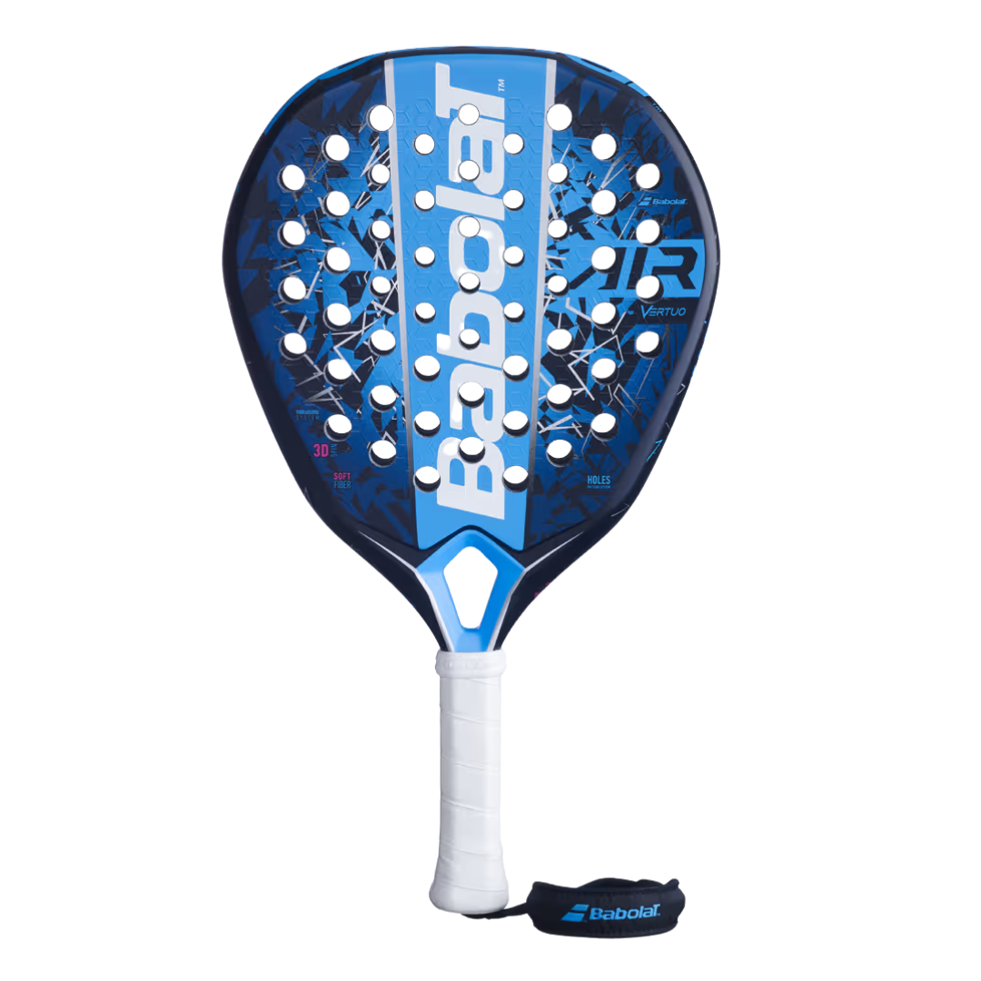 Babolat Air Vertuo Padel Racket (Navy/Royal)
