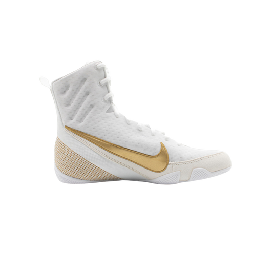 Nike Machomai 3 Boxing Shoes (White/Gold)