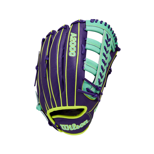 Wilson A2000 OF 1810SS Left Hand Thrower 12.75'' (Purple/Mint)