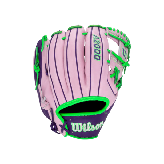 Wilson A2000 1786 Infield Glove (Pink/Green) 11.5''