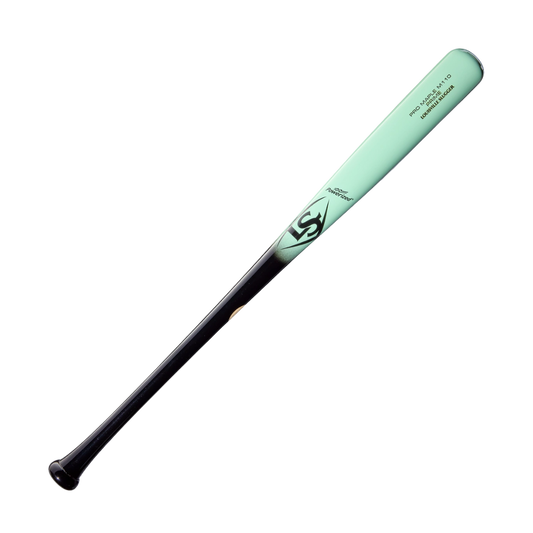 Louisville Slugger MLB Pro Prime M110 Maple Bat (Black/Mint)