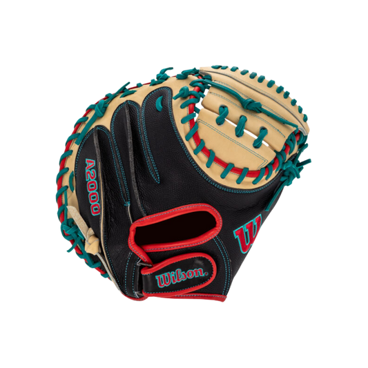 Wilson A2000 PF33 Catcher's Mitt 33" (Black/Blonde)