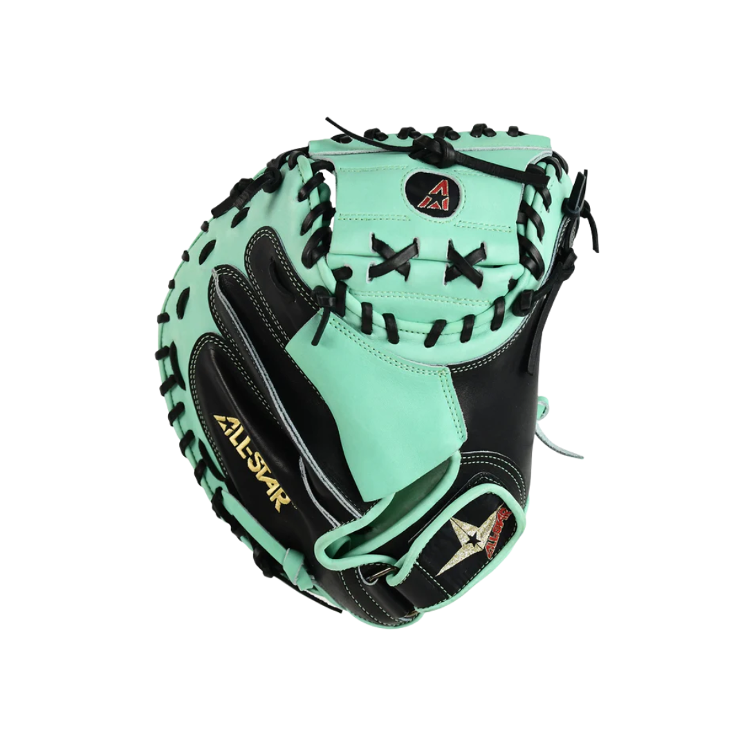 All Star Limited Pro Elite Catcher's Mitt 34" (Black/Mint)