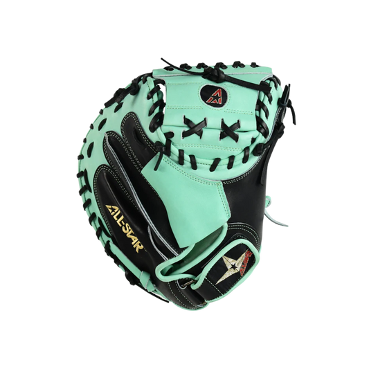 All Star Limited Pro Elite Catcher's Mitt 34" (Black/Mint)