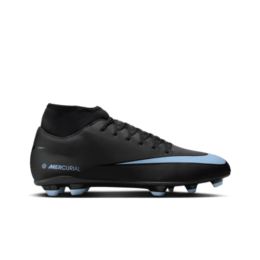 Nike Mercurial Superfly 10 Club FG/MG (Black/Columbia Blue)