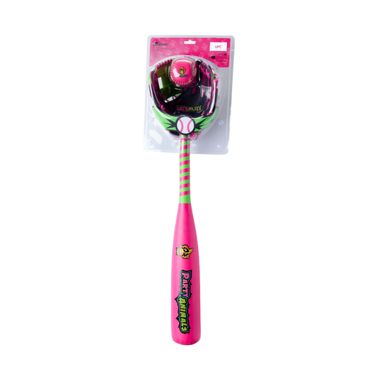 Wilson Party Animals A200® 10” Glove, Ball & Bat Kit