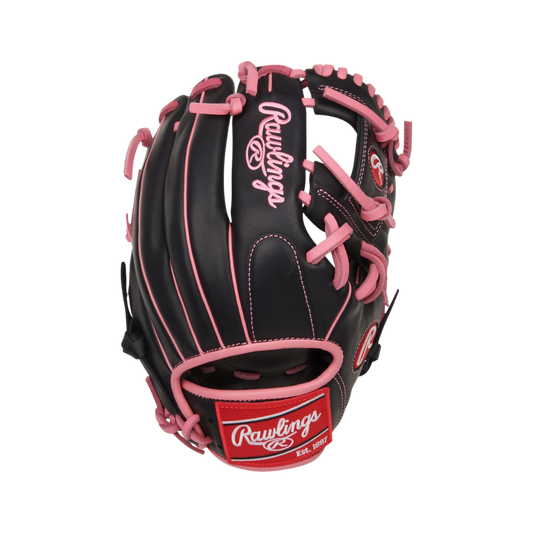 Rawlings R9 Series Glove 11.5'' (Black/Pink)