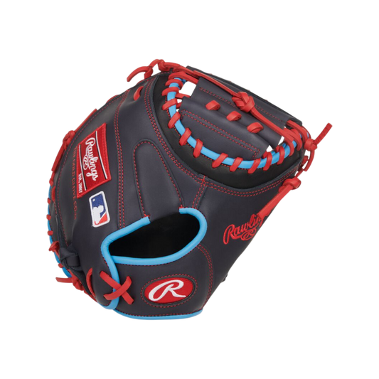 Rawlings NXT Series Catcher's Mitt 32.5'' (Black/Red/Blue)