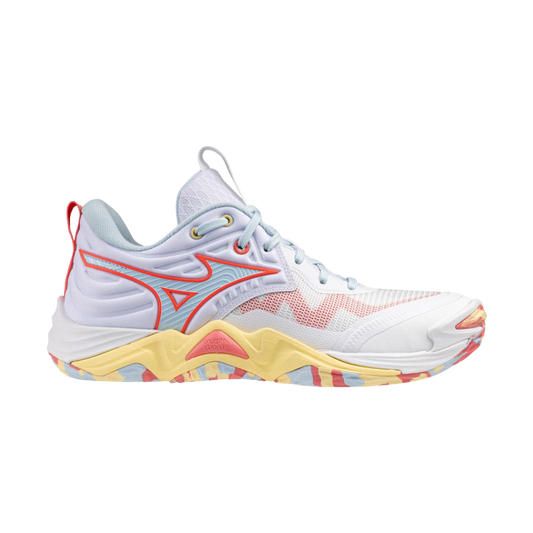 Mizuno Wave Momentum 4 Elite Women (White/Calypso Coral)