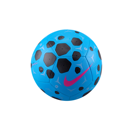 Nike Pitch Soccer Ball (Blue Glow/Black/Pink Blast)