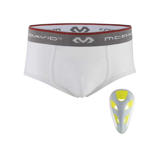 McDavid Brief with Flexcup Pee Wee-Reg (4-6Y) 22''-23''