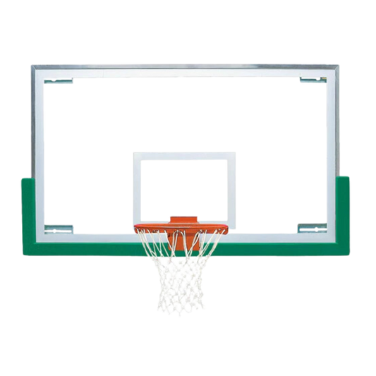 Bison Basketball Glass Backboard 42"x72"