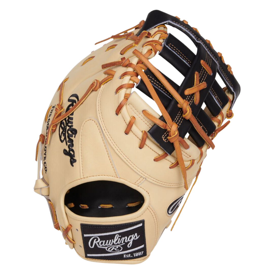 Rawlings HOH First Base Mitt Left Hand Thrower (Camel/Black) 13''