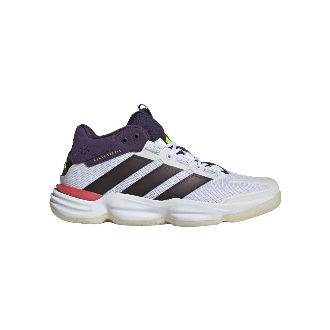 Adidas Courtstabil Men (White/Purple)
