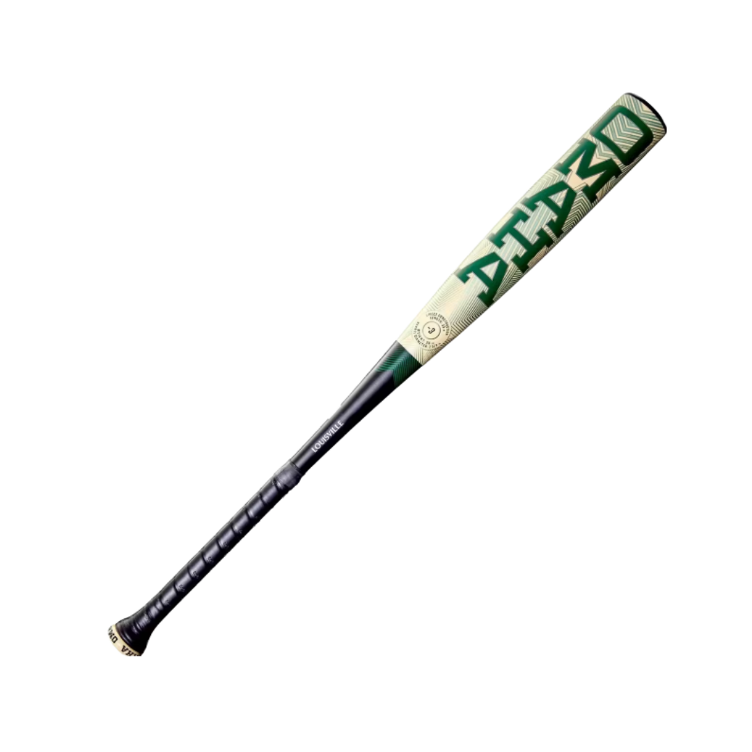 Louisville Slugger Omaha (-3) BBCOR Bat (Black/Green) 2 5/8''