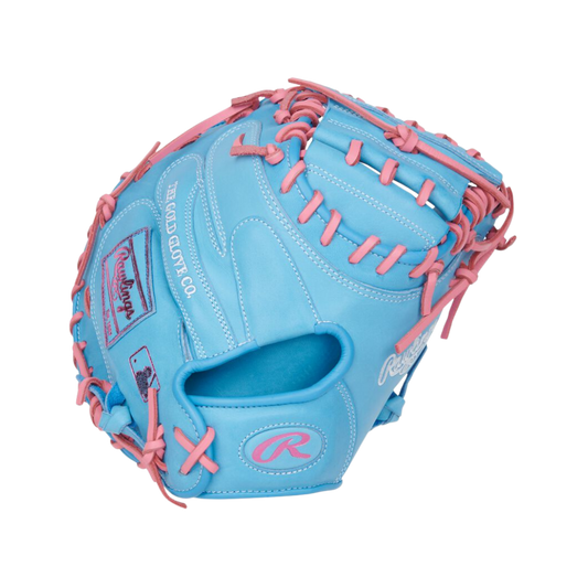 Rawlings HOH Catcher's Mitt 33'' (Columbia Blue/Pink)