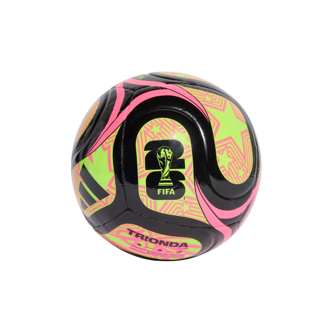 Adidas FIFA World Cup 26 Trionda Club Ball #5 (Pink/Yellow/Black)