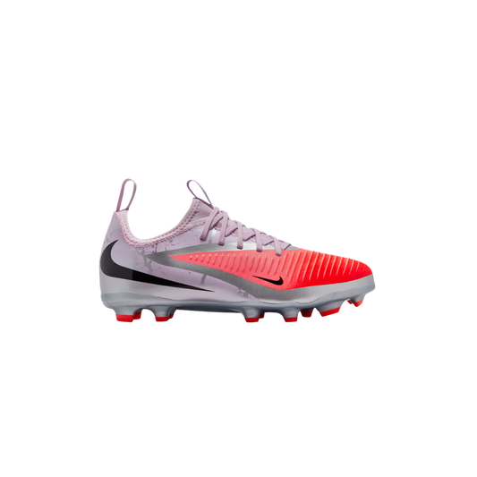 Nike Jr. Phantom 6 Low Academy FG/MG (Crimson/Black)