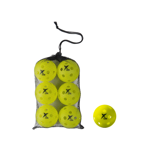Drop Shot Pickleball Indoor Balls X 6 Tournament