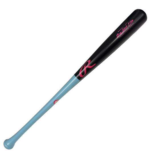 Rawlings Big Stick Elite 271 Maple Bat (Columbia Blue/Black)