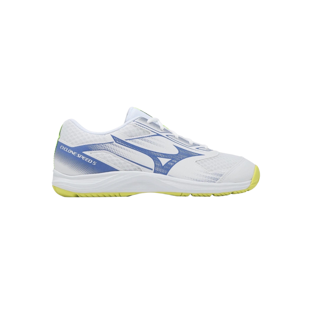 Mizuno Jr. Cyclone Speed 5 (White/Blue/Yellow)