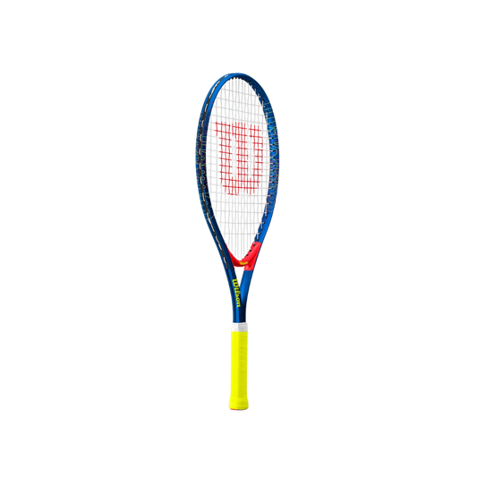 Wilson US Open Jr 25" Tennis Racket Strung (Royal/ Red)
