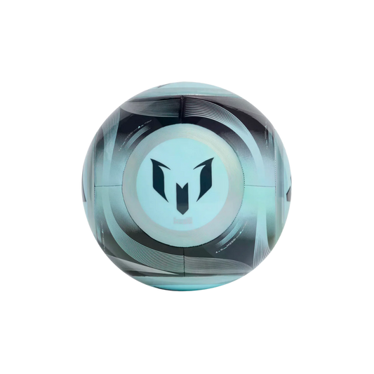 Adidas Messi Club Soccer Ball (Black/Blue)
