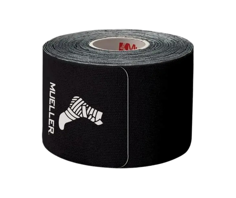 Mueller Black Kinesiology Tape Roll 2" X 16.4'