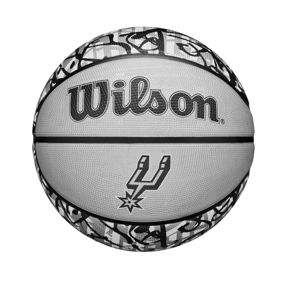 Wilson NBA Team Graffiti Basketball Spurs