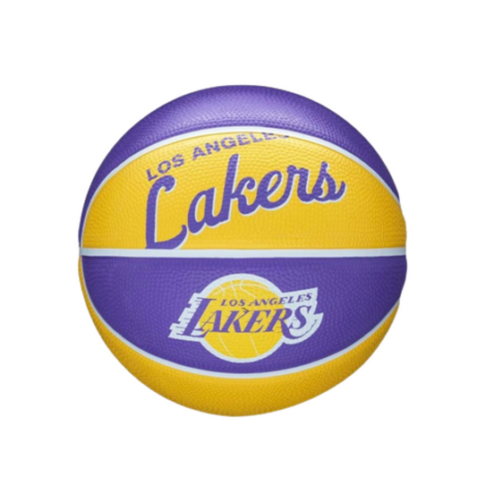 Wilson NBA Team Retro Mini Basketball LA Lakers