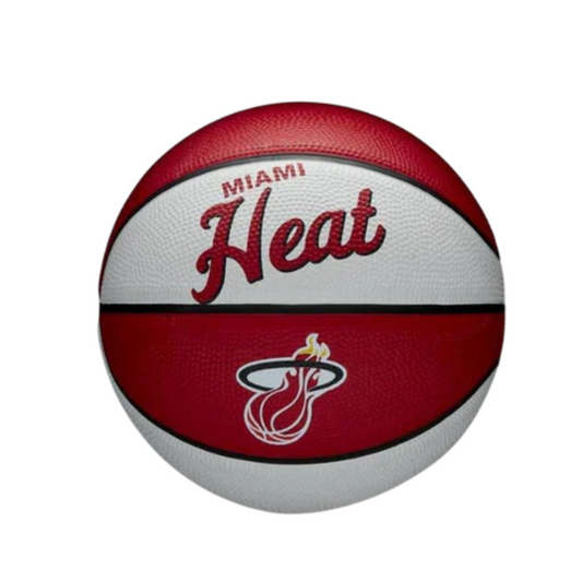 Wilson NBA Team Retro Mini Basketball Miami Heat