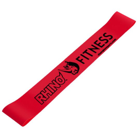 Rhino Fitness Loop Red Light (6 lb) 2" X 12"