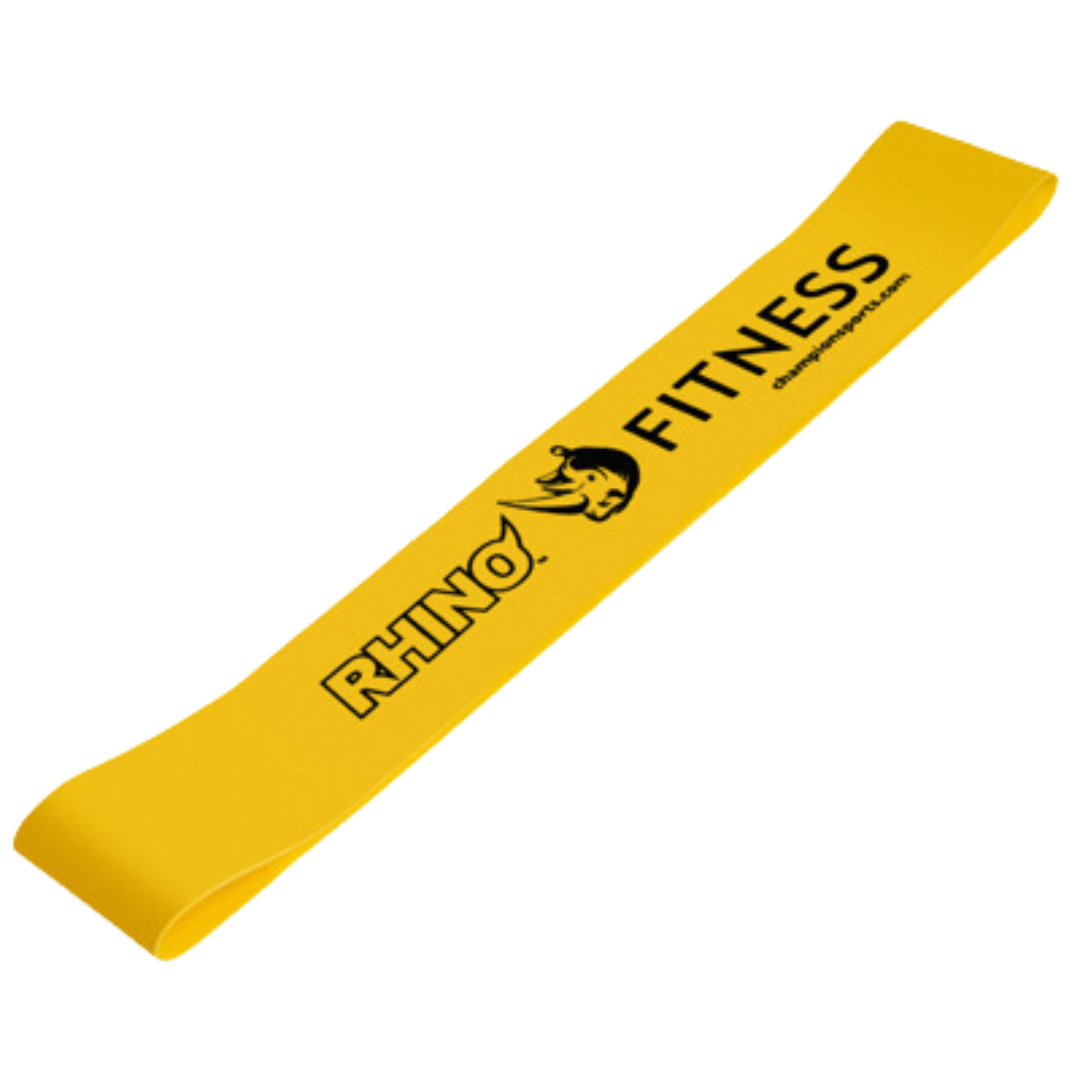 Rhino Fitness Loop Yellow Medium (12 lb) 2" X 12"