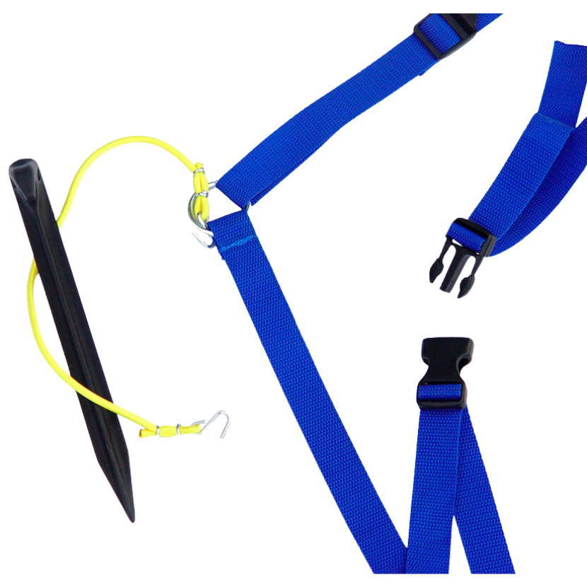 Park & Sun 1'' Volleyball Adjustable Webbing Boundary