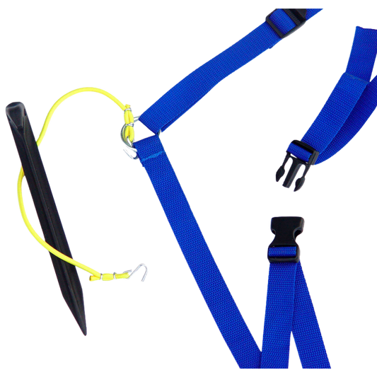 Park & Sun 1'' Volleyball Adjustable Webbing Boundary
