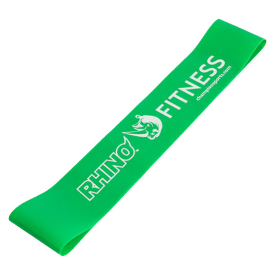 Rhino Fitness Loop Green Medium/Heavy (16 lb) 2" X 12"