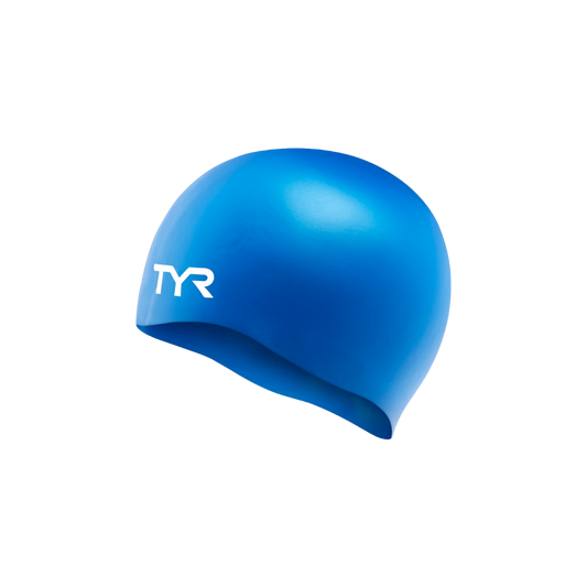 TYR Silicone Swim Cap Royal