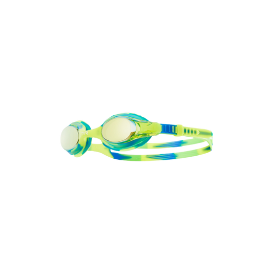 TYR Swimple Tie Dye Mirrored Goggle Yellow/Blue