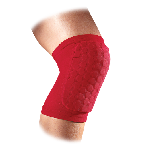 McDavid Hex Elbow/Shin/Knee Pads Large (Scarlet)
