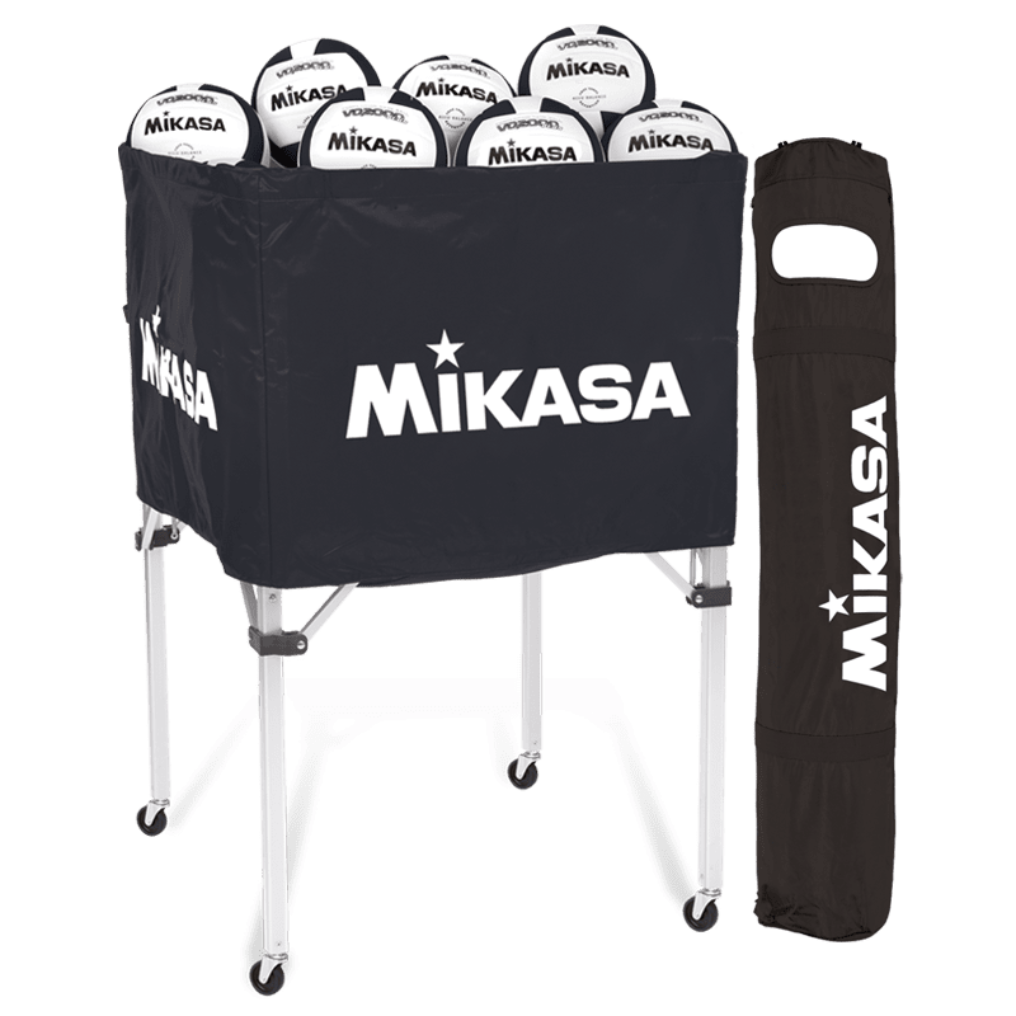 Mikasa Ball Cart with Carrying Bag Black