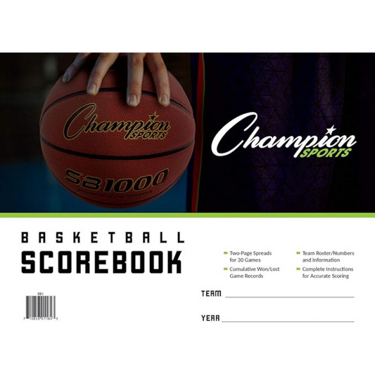 Champion Sports Basketball Scorebook
